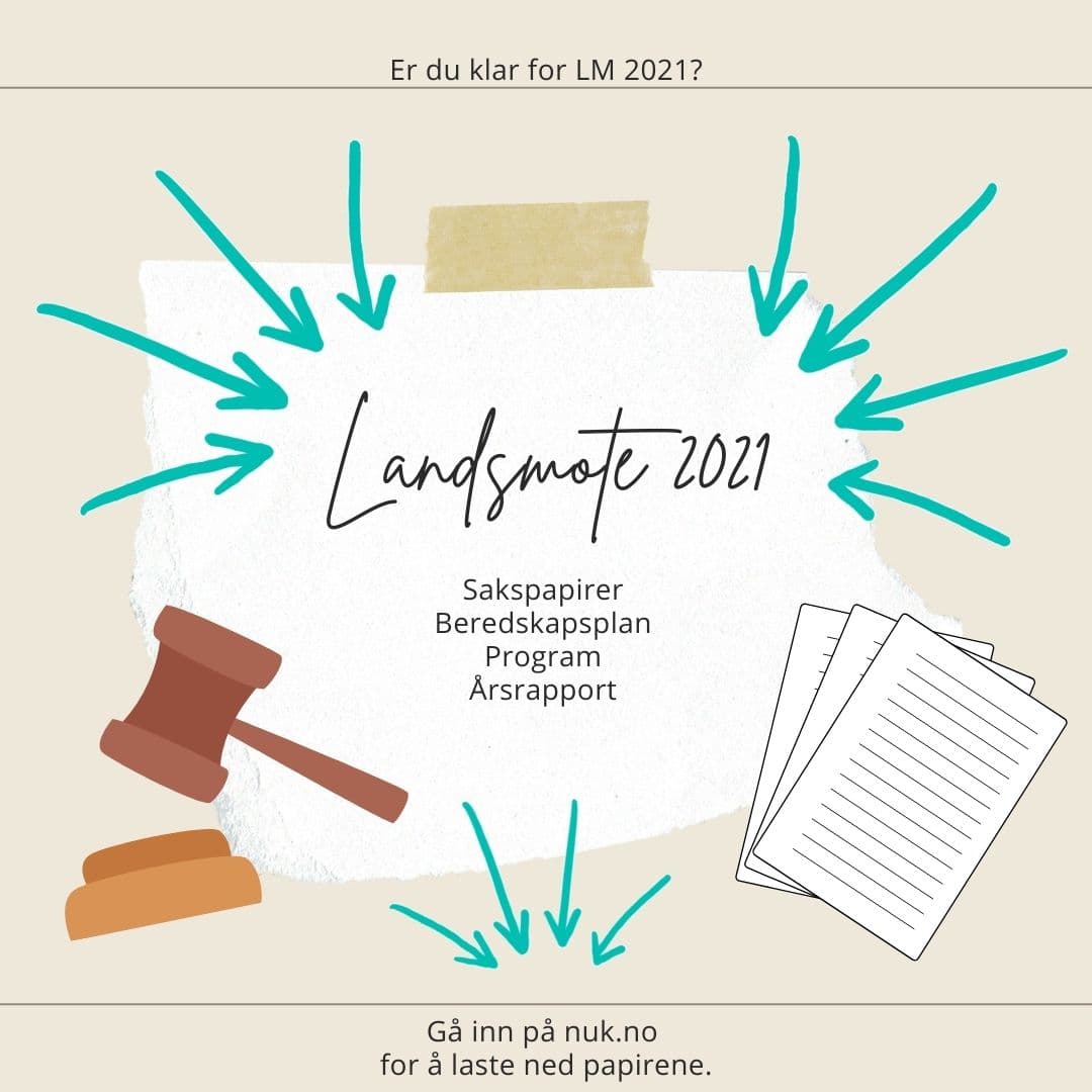 Sakspapirer og program for Landsmøte 2021